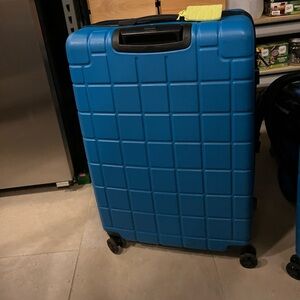 AWAY 2 Checked Luggage and 1 Carry On, Blue